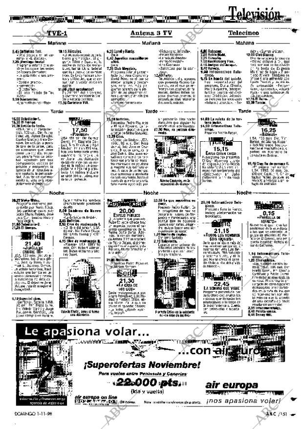 ABC MADRID 01-11-1998 página 151