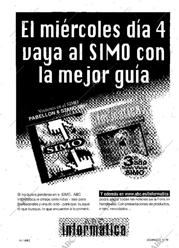 ABC MADRID 01-11-1998 página 18