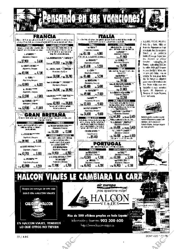 ABC MADRID 01-11-1998 página 22