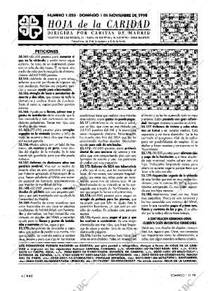 ABC MADRID 01-11-1998 página 4