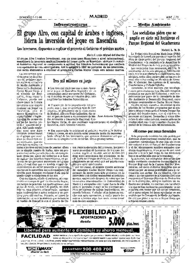 ABC MADRID 01-11-1998 página 73