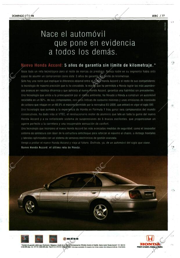 ABC MADRID 01-11-1998 página 77