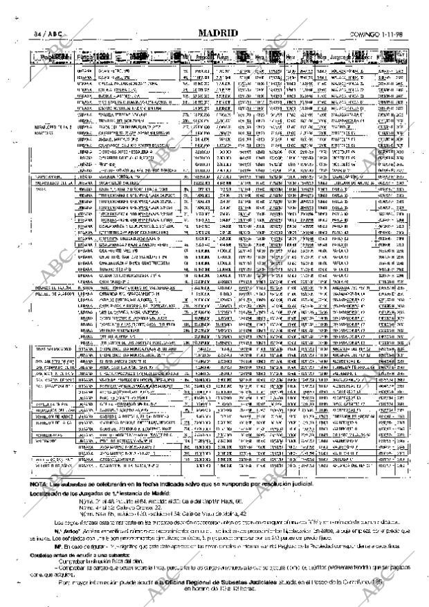 ABC MADRID 01-11-1998 página 84