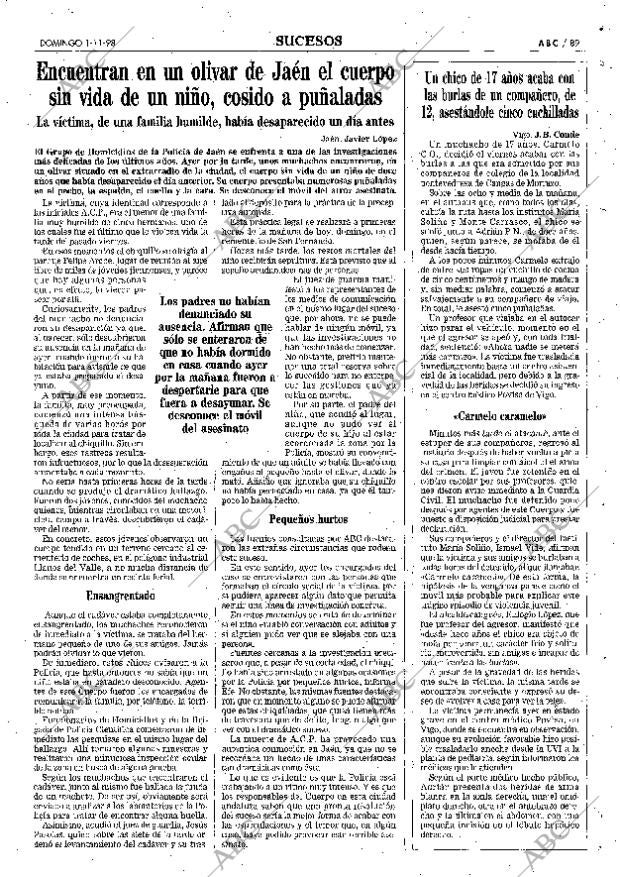 ABC MADRID 01-11-1998 página 89