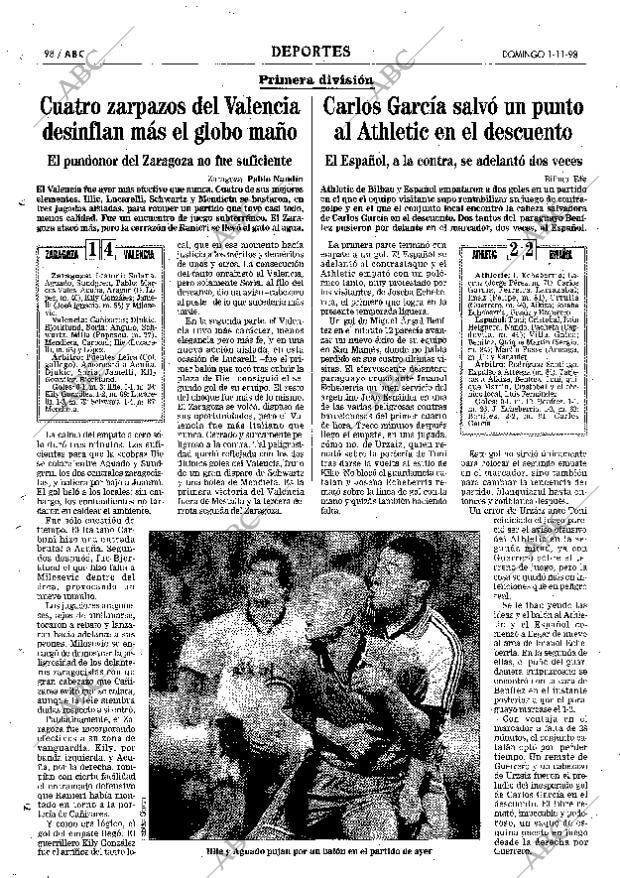 ABC MADRID 01-11-1998 página 98