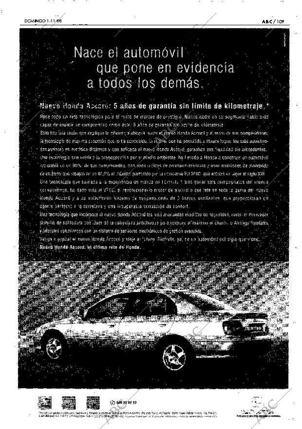 ABC SEVILLA 01-11-1998 página 109
