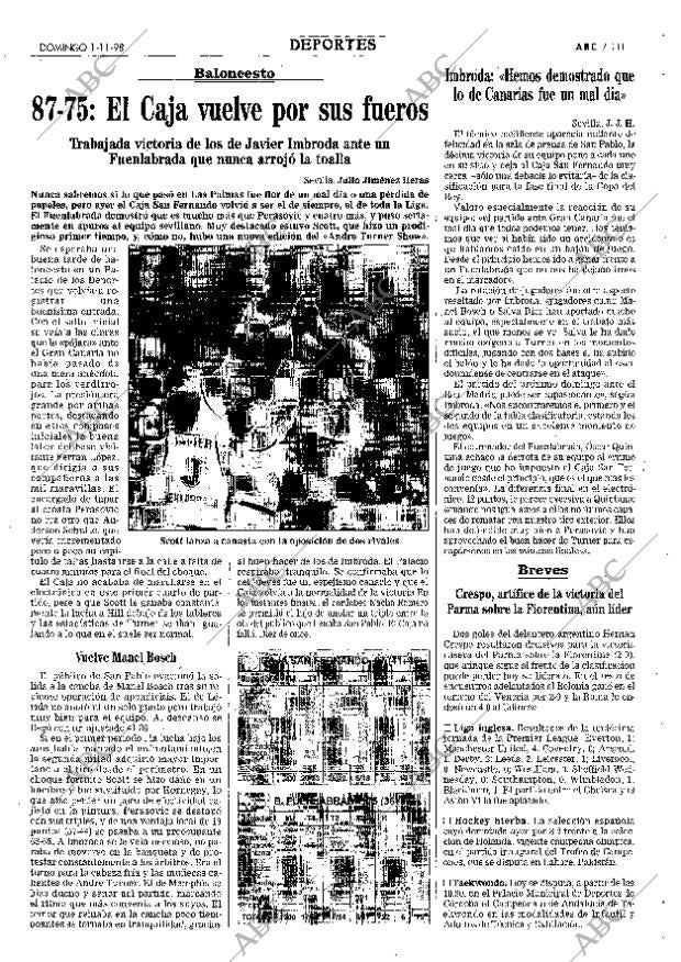 ABC SEVILLA 01-11-1998 página 111