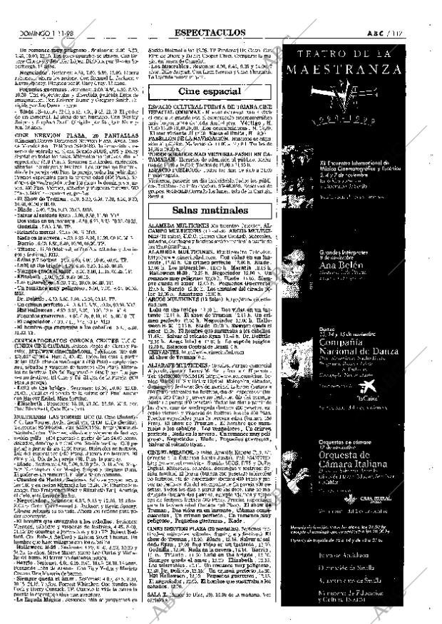 ABC SEVILLA 01-11-1998 página 117