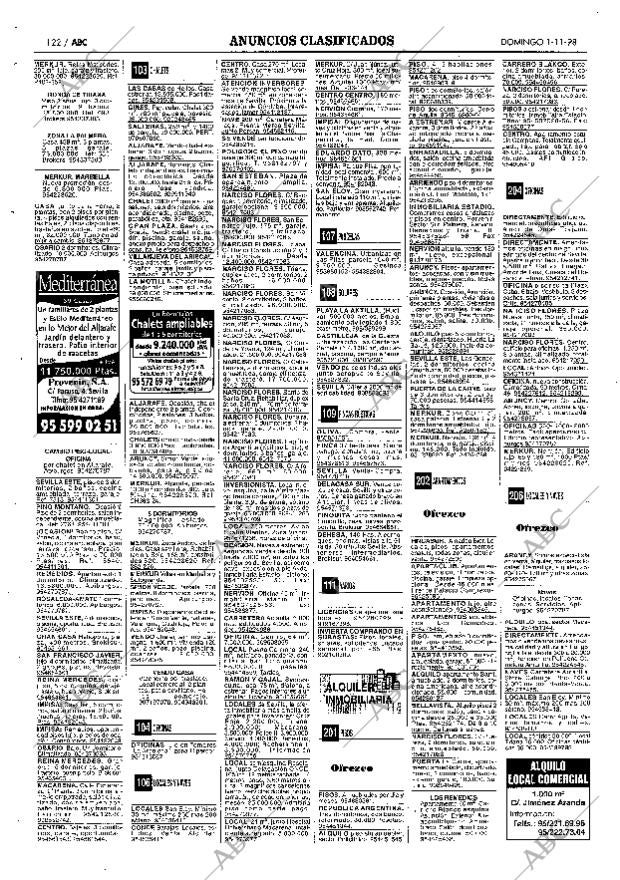 ABC SEVILLA 01-11-1998 página 122