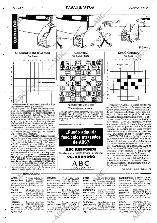 ABC SEVILLA 01-11-1998 página 134