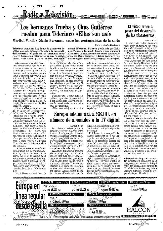 ABC SEVILLA 01-11-1998 página 140