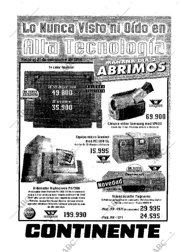 ABC SEVILLA 01-11-1998 página 22