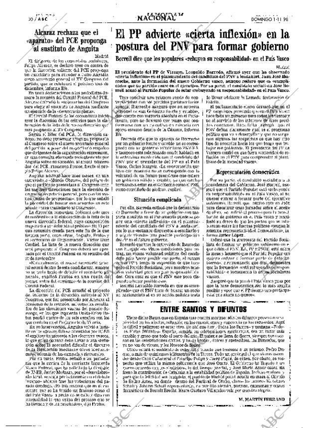 ABC SEVILLA 01-11-1998 página 30