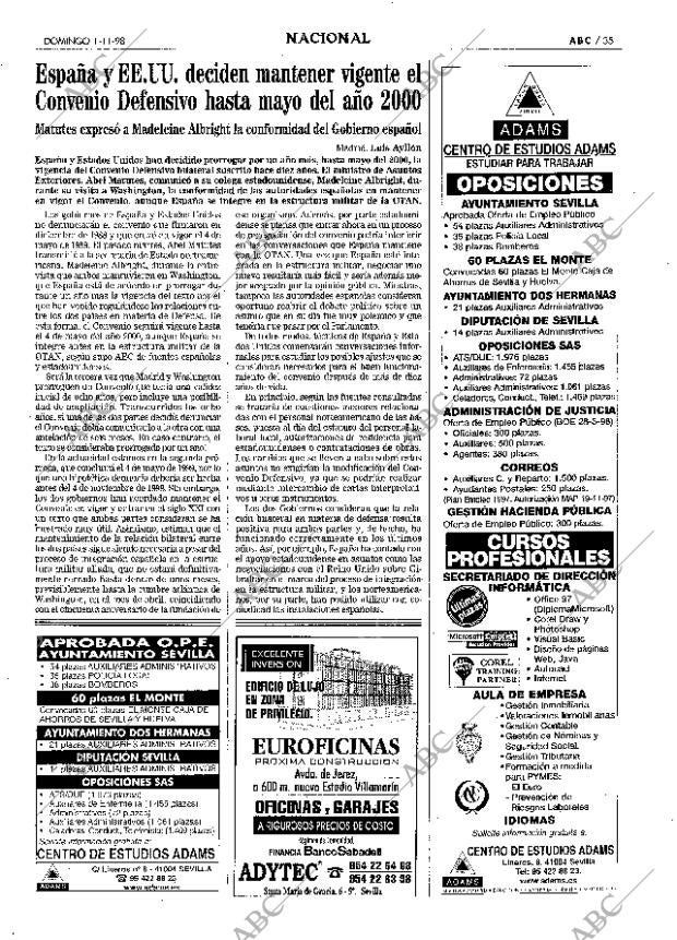 ABC SEVILLA 01-11-1998 página 35