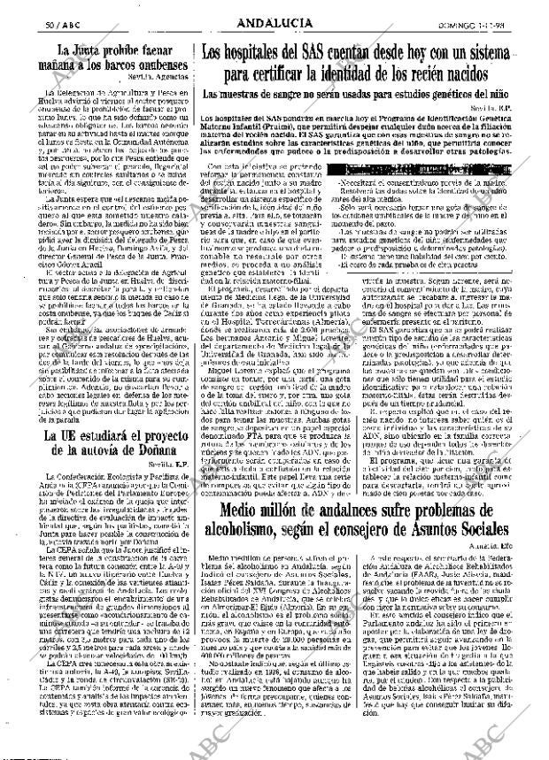 ABC SEVILLA 01-11-1998 página 50