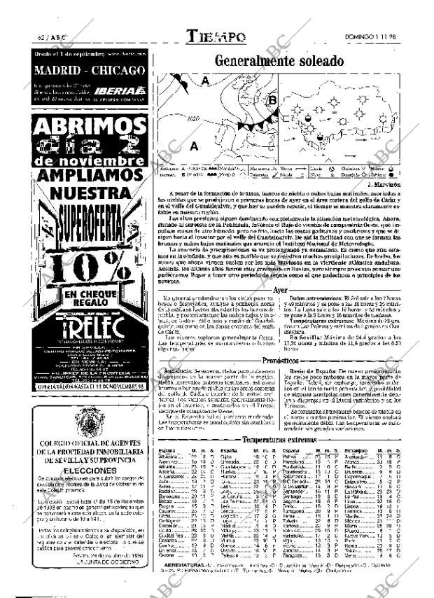 ABC SEVILLA 01-11-1998 página 62