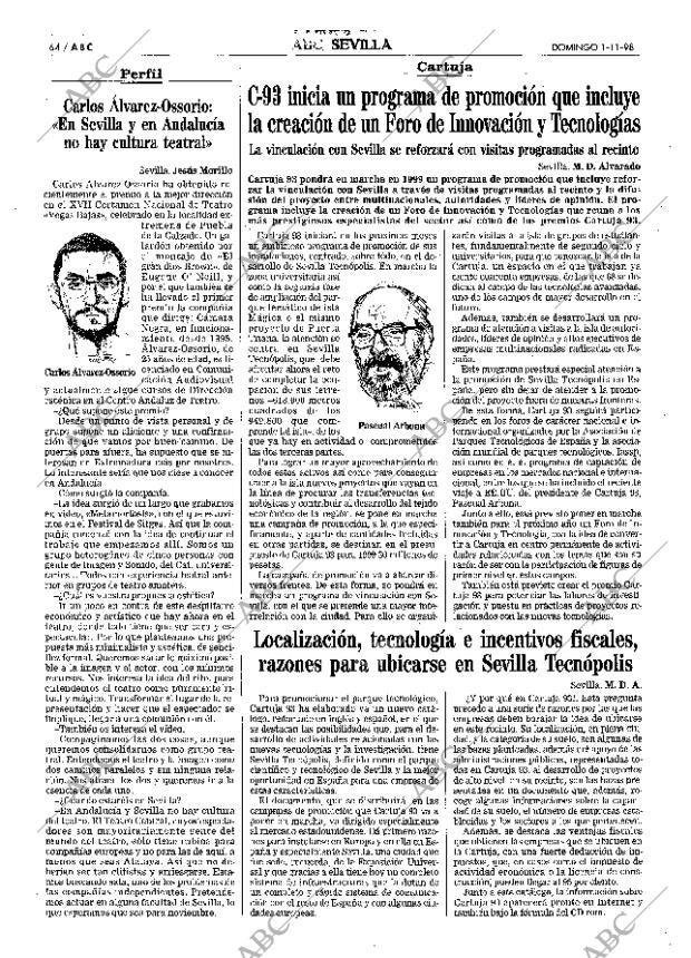 ABC SEVILLA 01-11-1998 página 64
