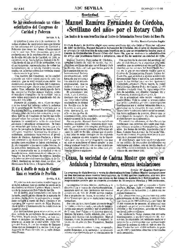 ABC SEVILLA 01-11-1998 página 68