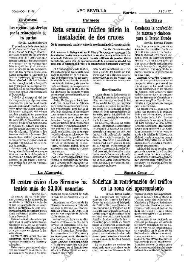 ABC SEVILLA 01-11-1998 página 77