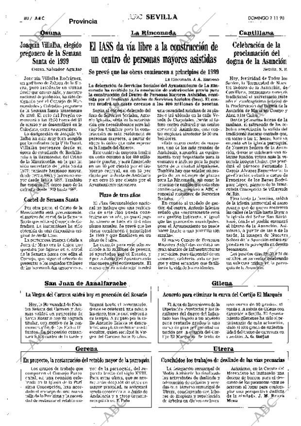 ABC SEVILLA 01-11-1998 página 80