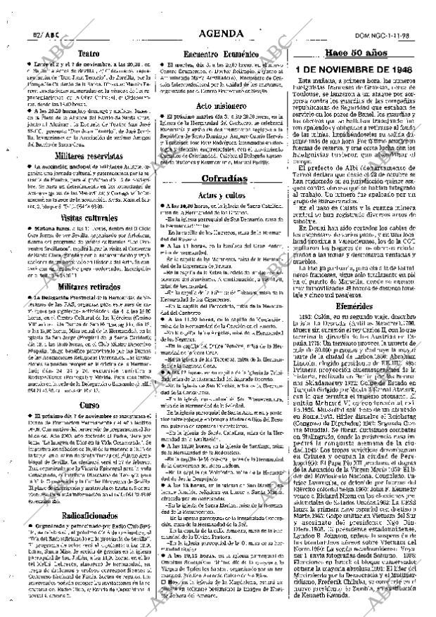 ABC SEVILLA 01-11-1998 página 82