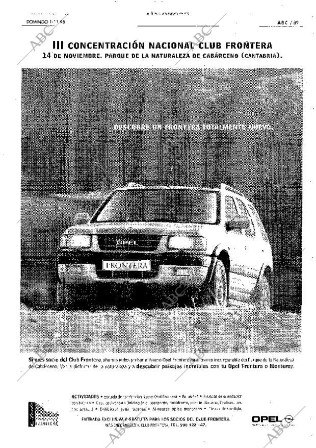 ABC SEVILLA 01-11-1998 página 89