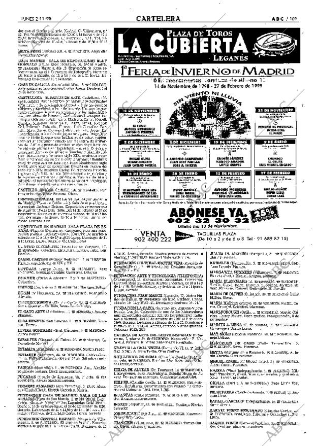 ABC MADRID 02-11-1998 página 109
