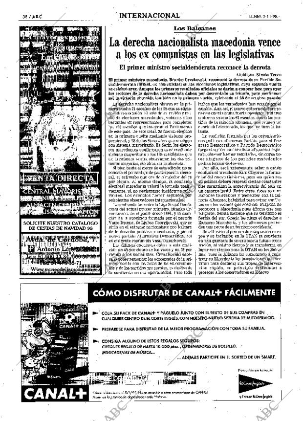 ABC MADRID 02-11-1998 página 38