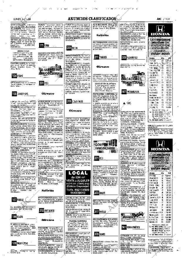 ABC SEVILLA 02-11-1998 página 109