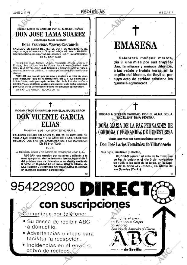 ABC SEVILLA 02-11-1998 página 117