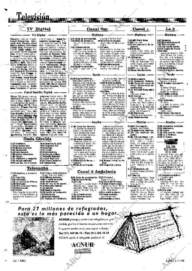 ABC SEVILLA 02-11-1998 página 126