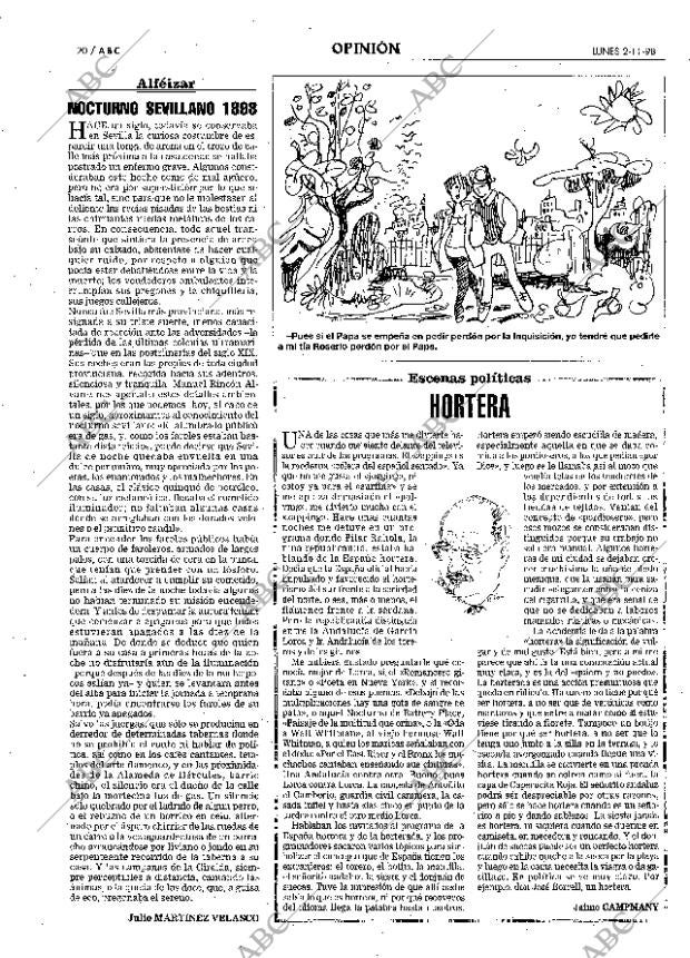 ABC SEVILLA 02-11-1998 página 20