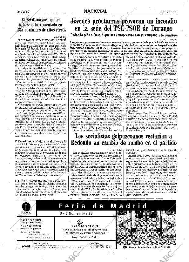 ABC SEVILLA 02-11-1998 página 24