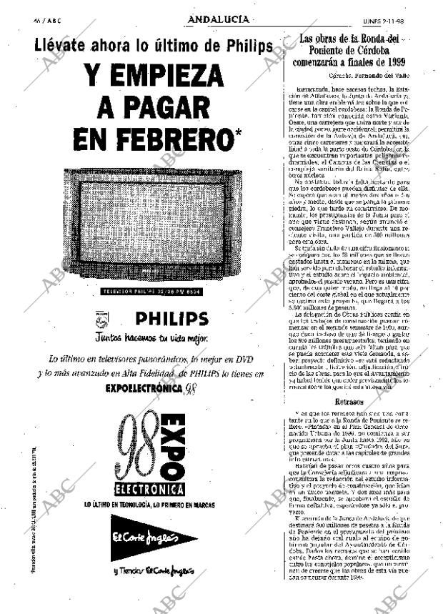 ABC SEVILLA 02-11-1998 página 46