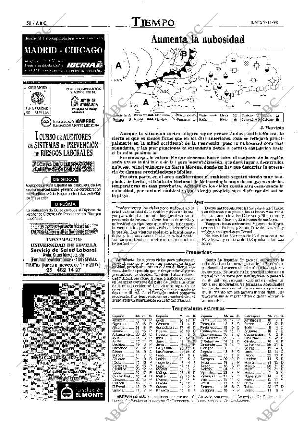 ABC SEVILLA 02-11-1998 página 50
