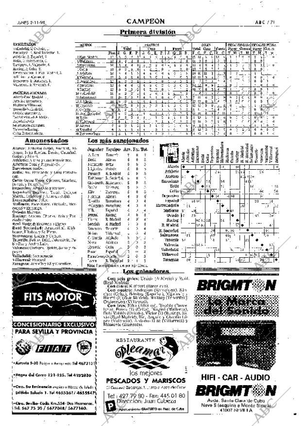 ABC SEVILLA 02-11-1998 página 71