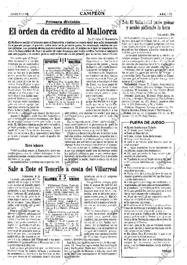 ABC SEVILLA 02-11-1998 página 73