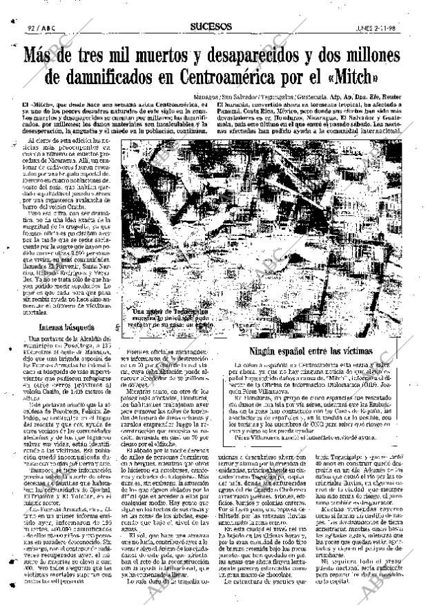 ABC SEVILLA 02-11-1998 página 92