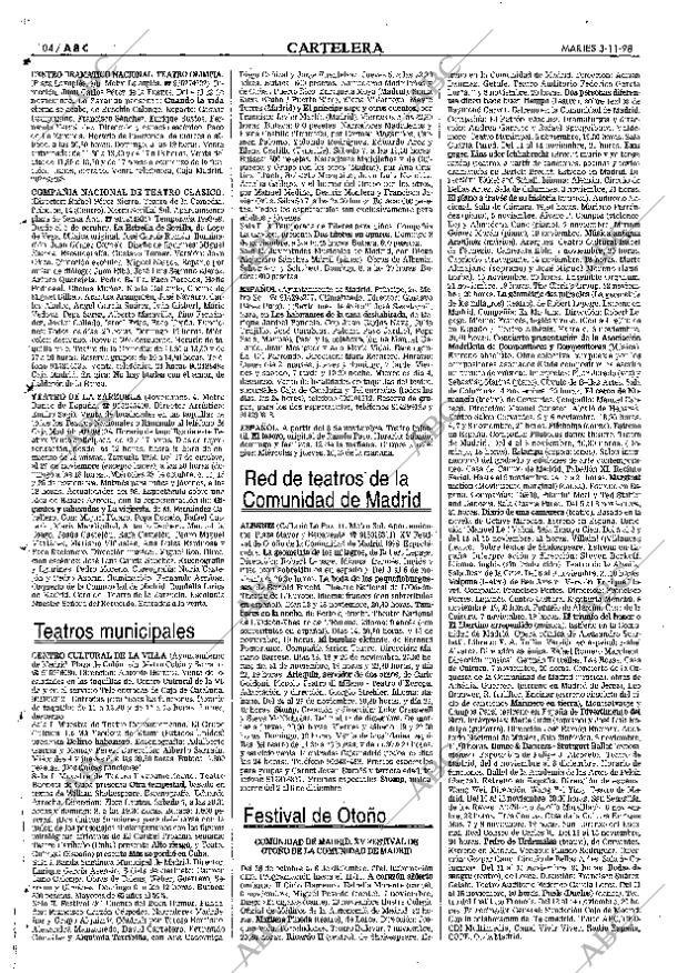 ABC MADRID 03-11-1998 página 104