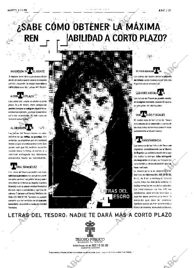 ABC SEVILLA 03-11-1998 página 31