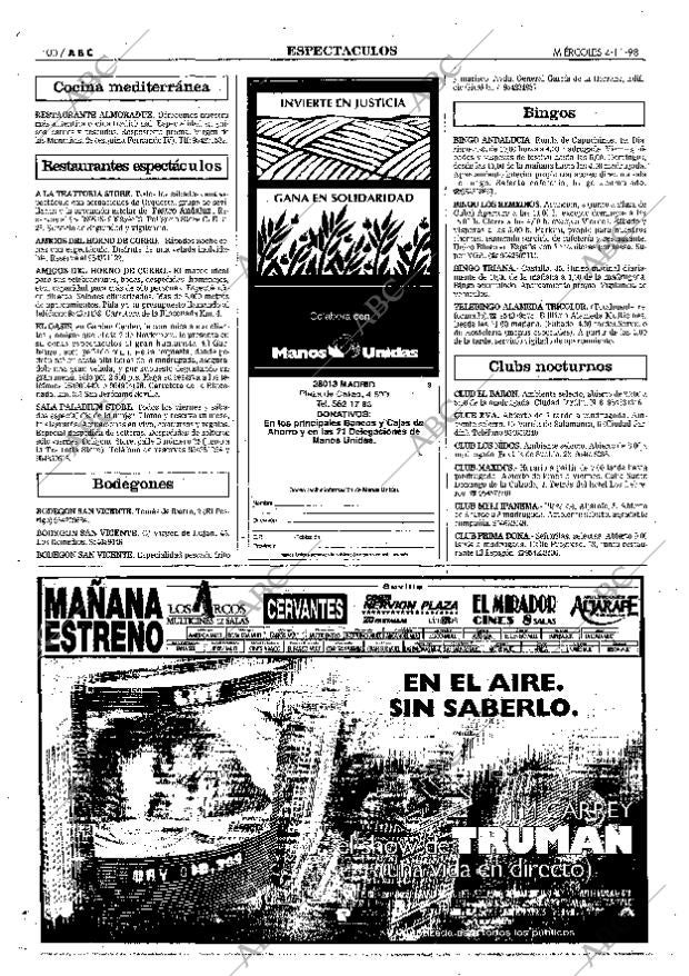 ABC SEVILLA 04-11-1998 página 100