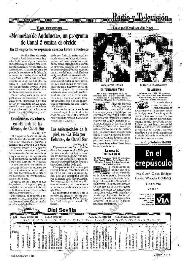 ABC SEVILLA 04-11-1998 página 117