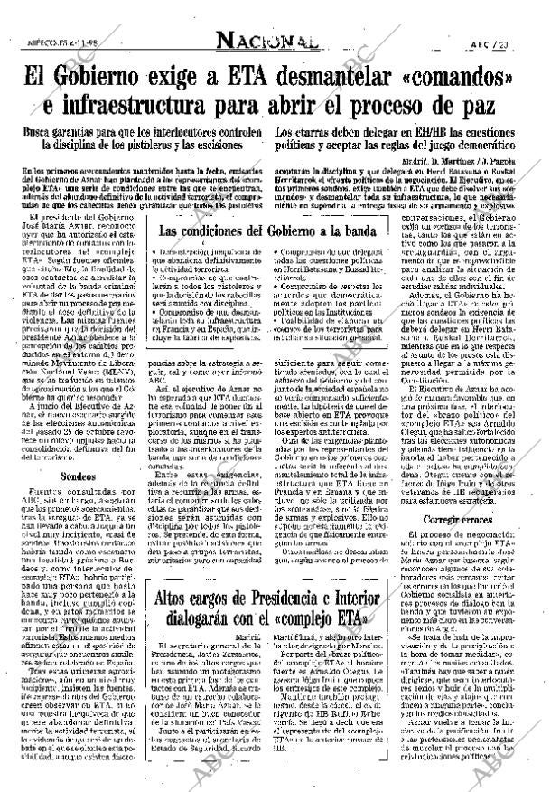 ABC SEVILLA 04-11-1998 página 23