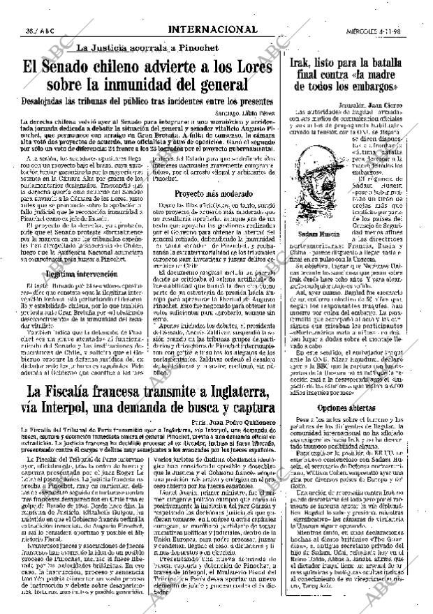 ABC SEVILLA 04-11-1998 página 38