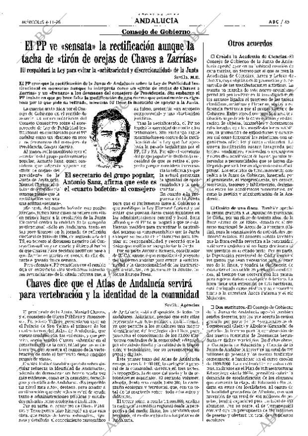 ABC SEVILLA 04-11-1998 página 45