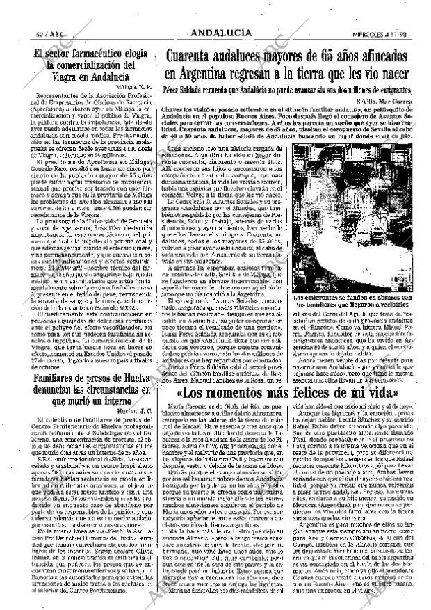 ABC SEVILLA 04-11-1998 página 50