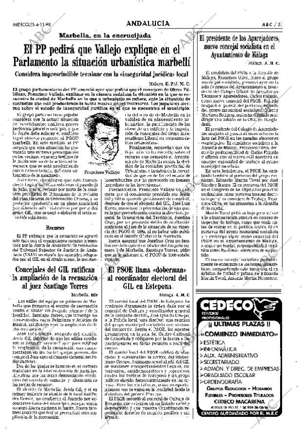 ABC SEVILLA 04-11-1998 página 51