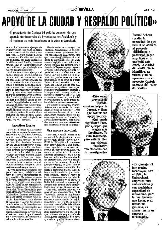 ABC SEVILLA 04-11-1998 página 61