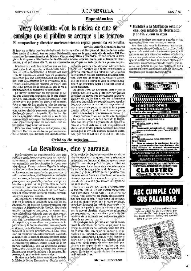 ABC SEVILLA 04-11-1998 página 65
