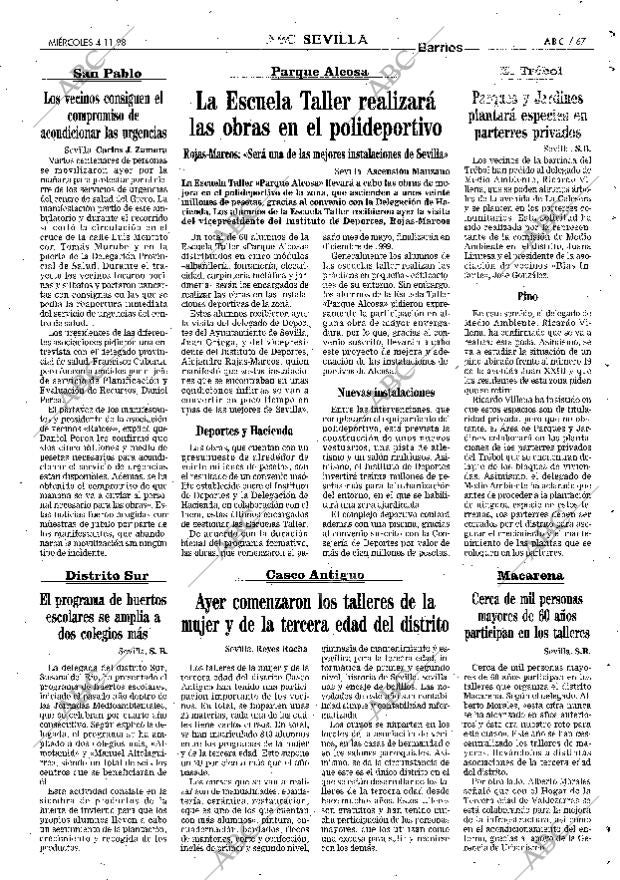 ABC SEVILLA 04-11-1998 página 67